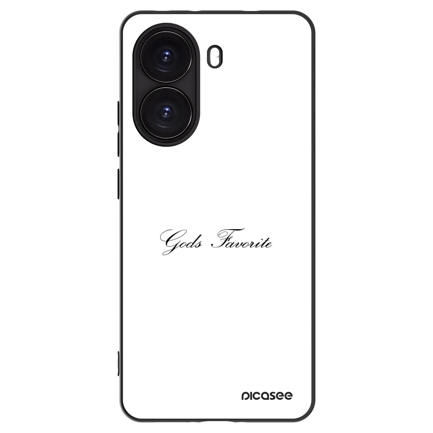 Picasee crna silikonska maskica za Xiaomi Poco X7 Pro 5G - Gods Favorite