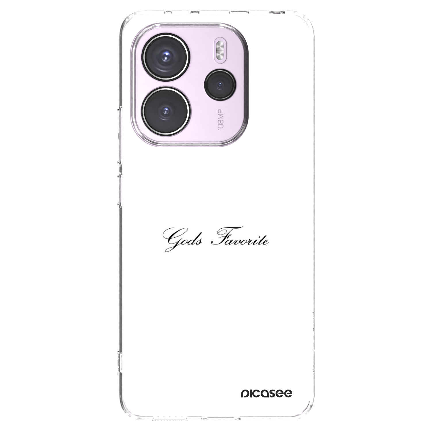 Picasee silikonska prozirna maskica za Xiaomi Redmi Note 14 4G - Gods Favorite