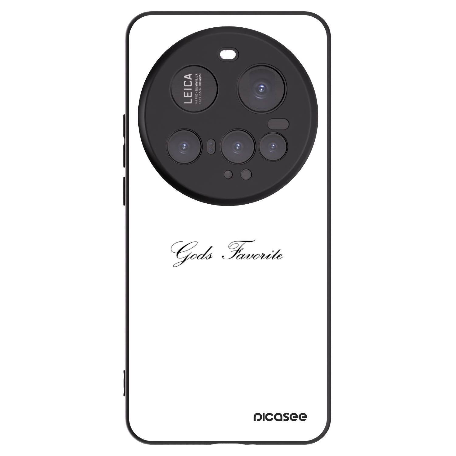 Picasee crna silikonska maskica za Xiaomi 15 Ultra - Gods Favorite