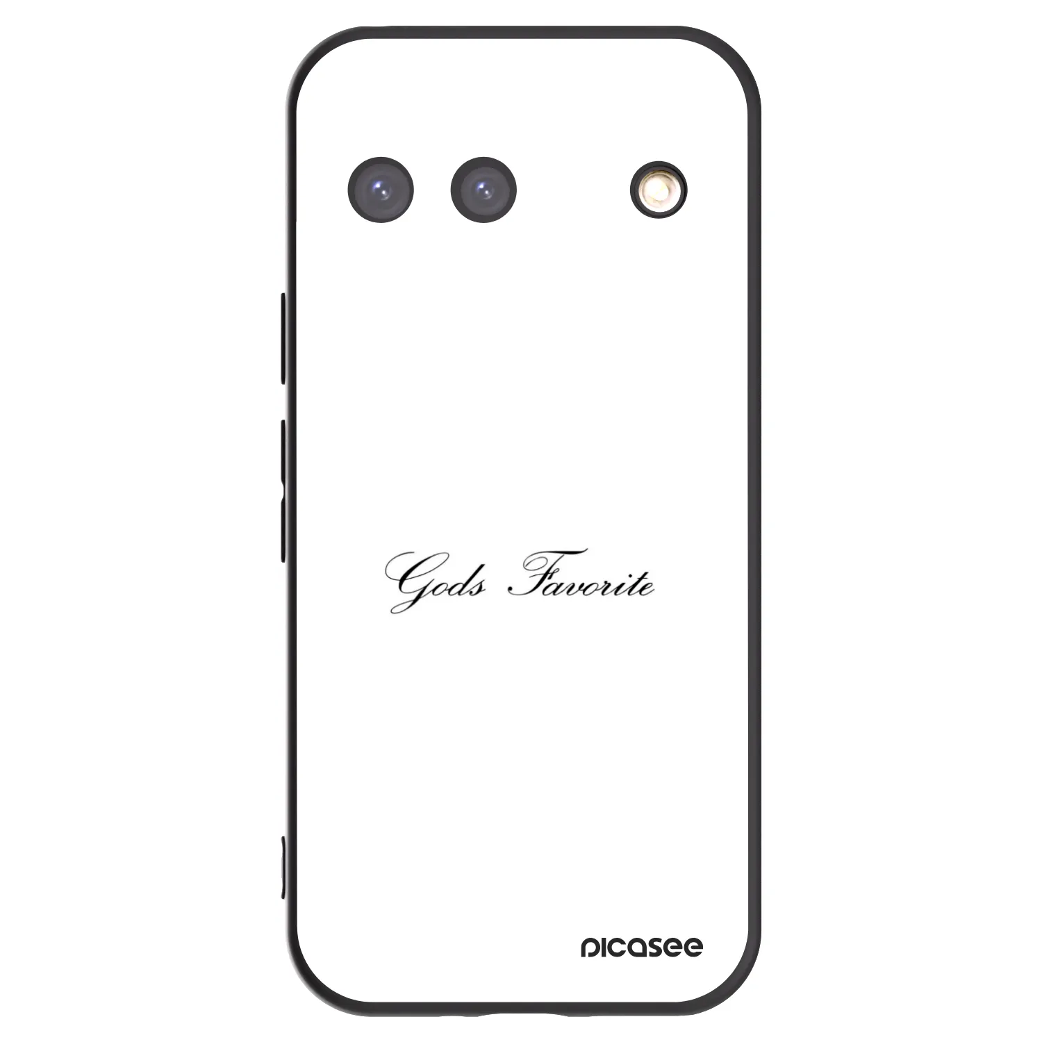 Picasee crna silikonska maskica za Google Pixel 9 - Gods Favorite