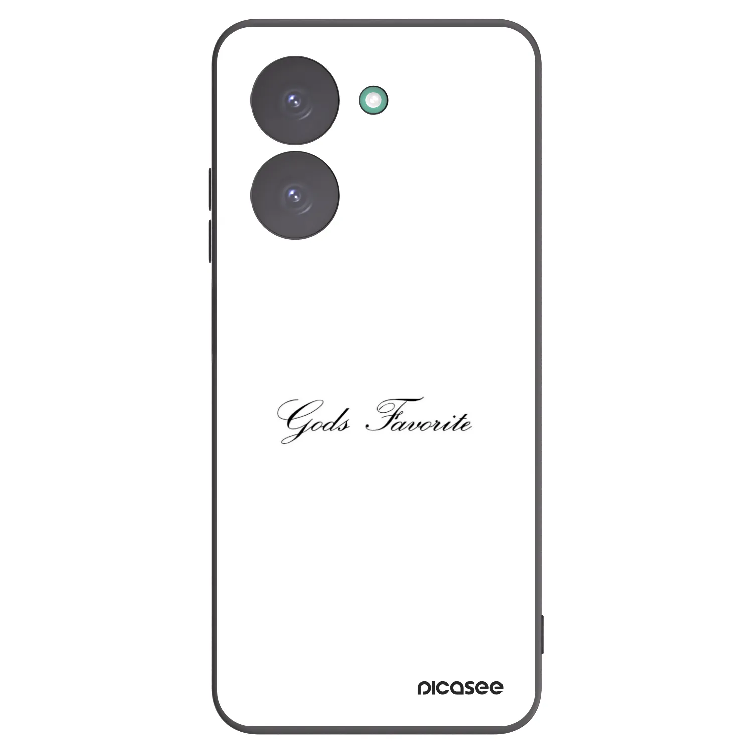 Picasee crna silikonska maskica za Xiaomi Redmi A5 - Gods Favorite