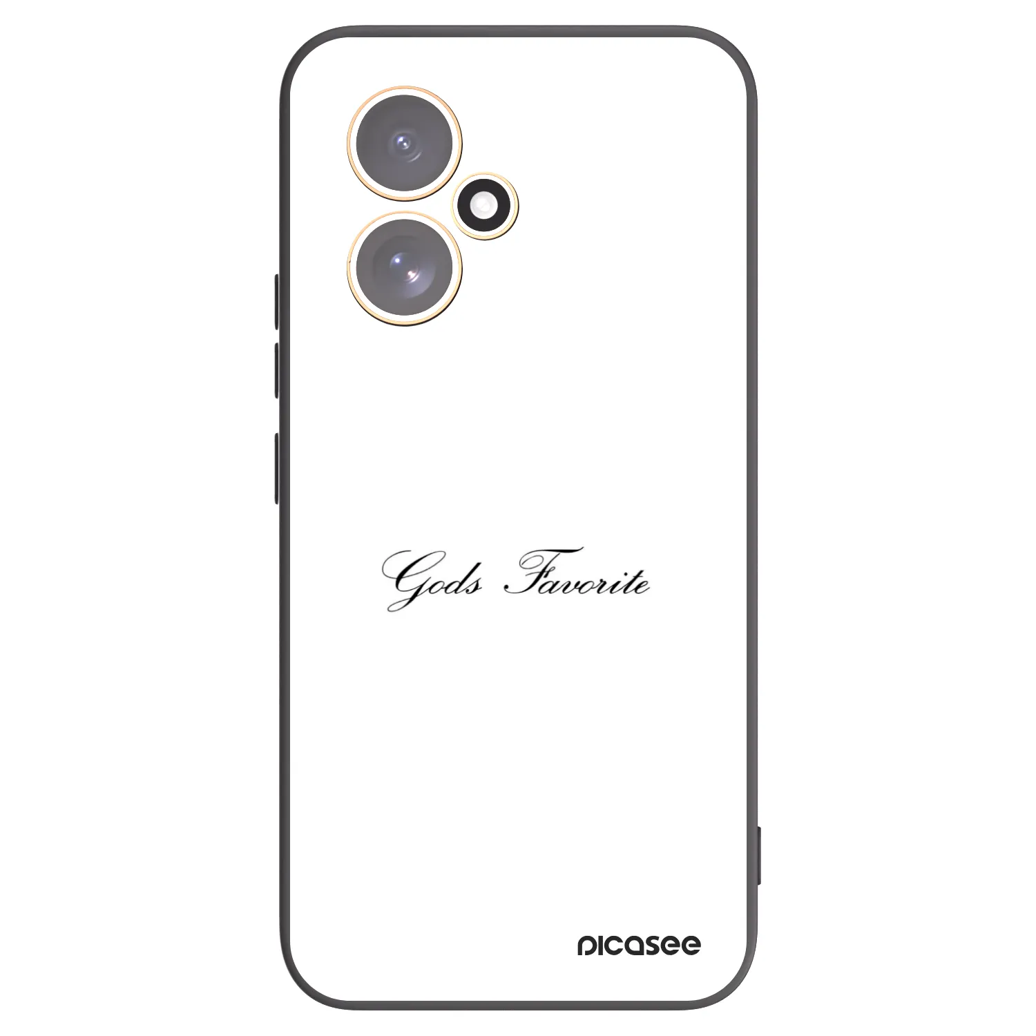 Picasee crna silikonska maskica za Honor 400 5G - Gods Favorite