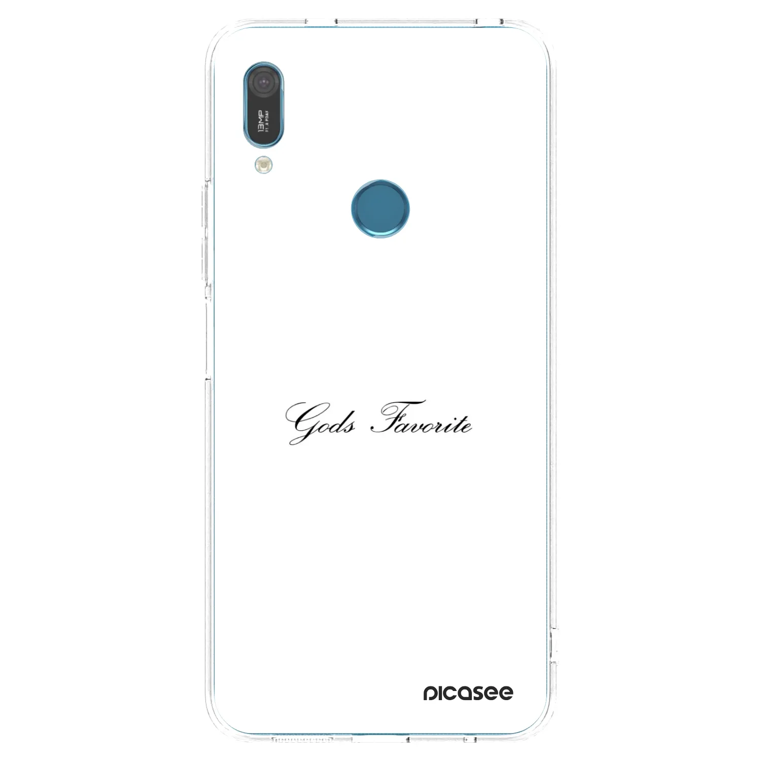 Picasee silikonska prozirna maskica za Huawei Y6 2019 - Gods Favorite
