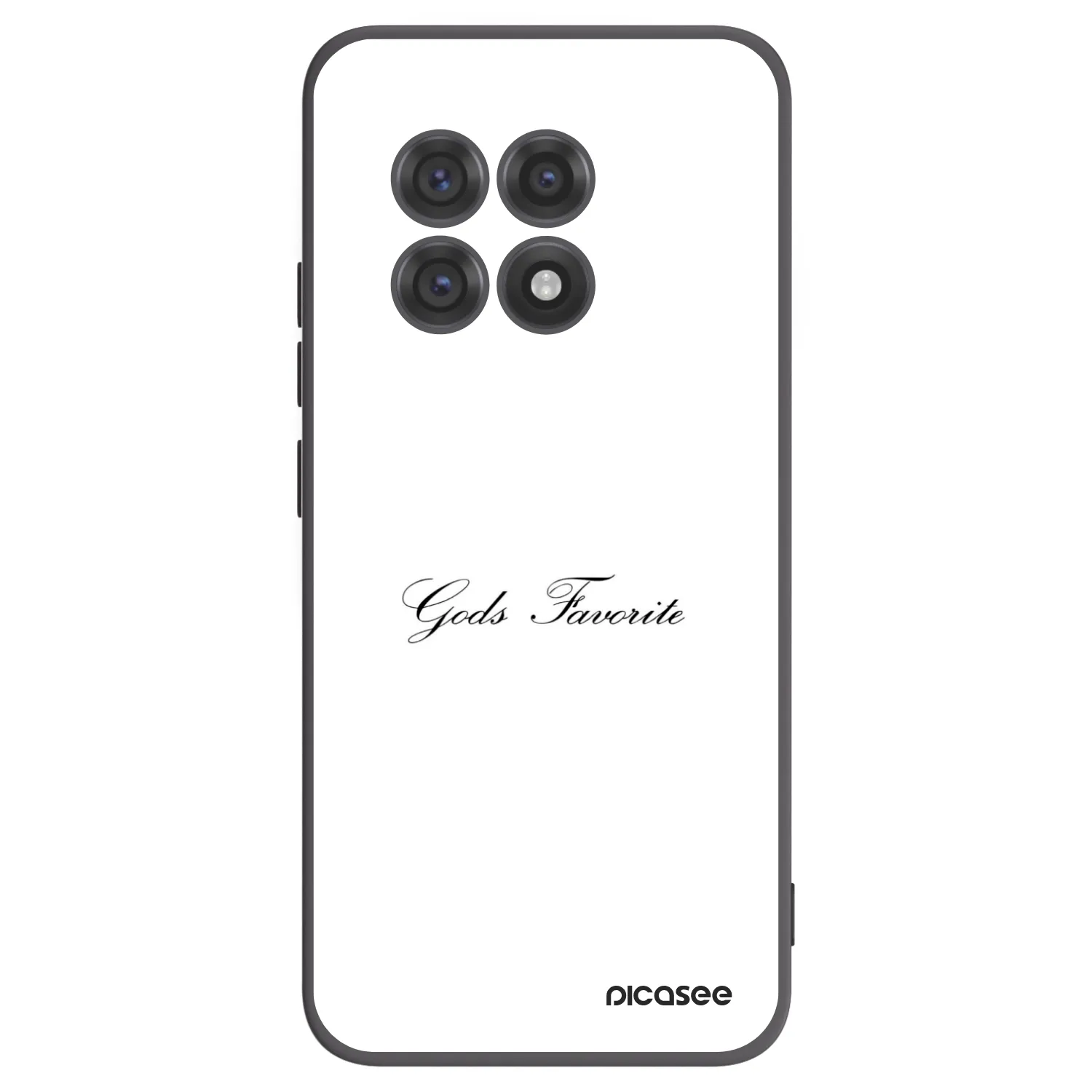 Picasee crna silikonska maskica za OnePlus 13R 5G - Gods Favorite