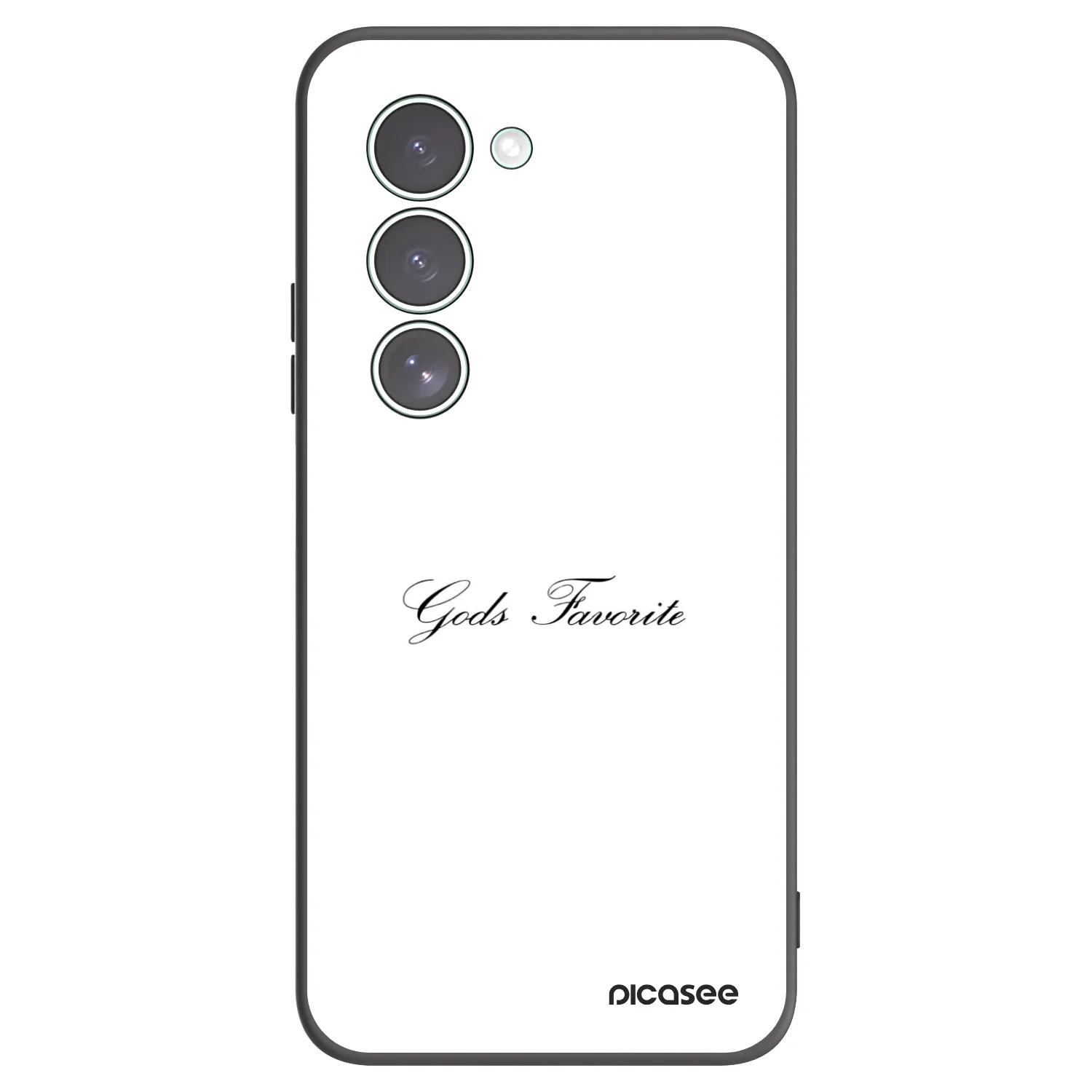 Picasee crna silikonska maskica za Xiaomi Redmi 15 5G - Gods Favorite