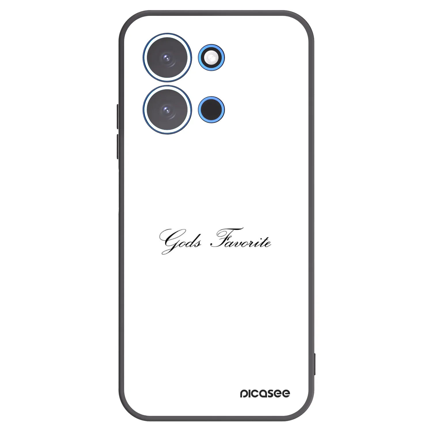 Picasee crna silikonska maskica za Xiaomi Redmi 15C 4G - Gods Favorite