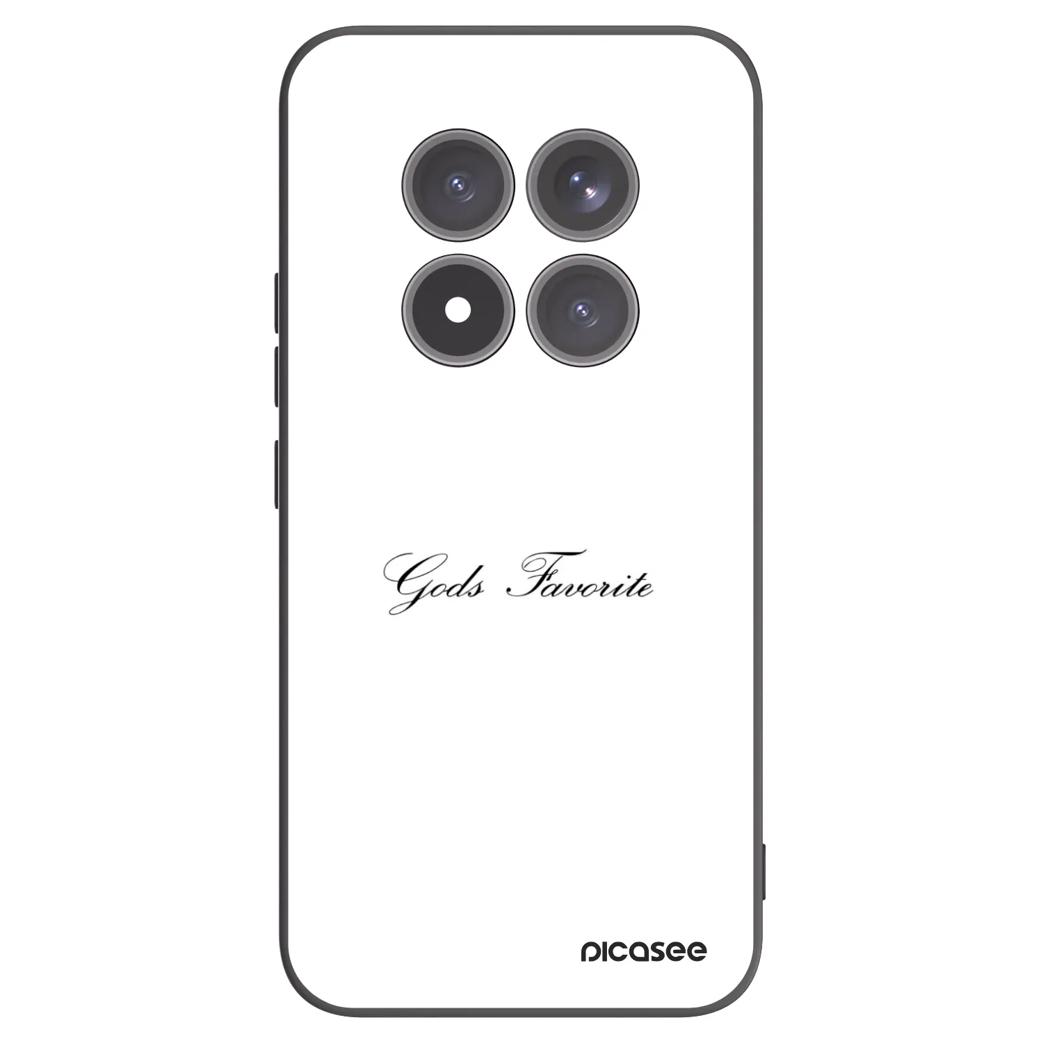Picasee crna silikonska maskica za Xiaomi Redmi Note 15 Pro+ - Gods Favorite