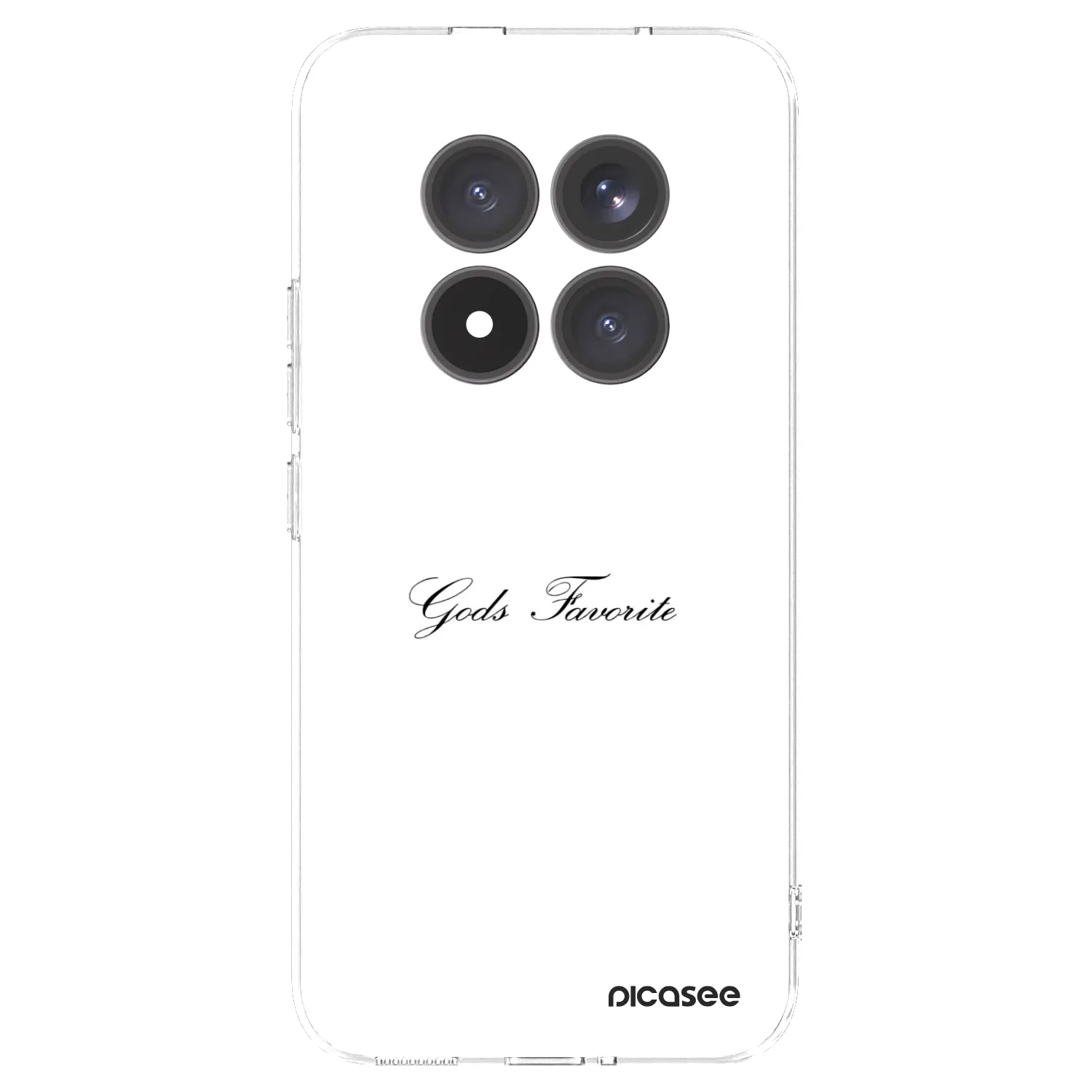 Picasee silikonska prozirna maskica za Xiaomi Redmi Note 15 Pro+ - Gods Favorite