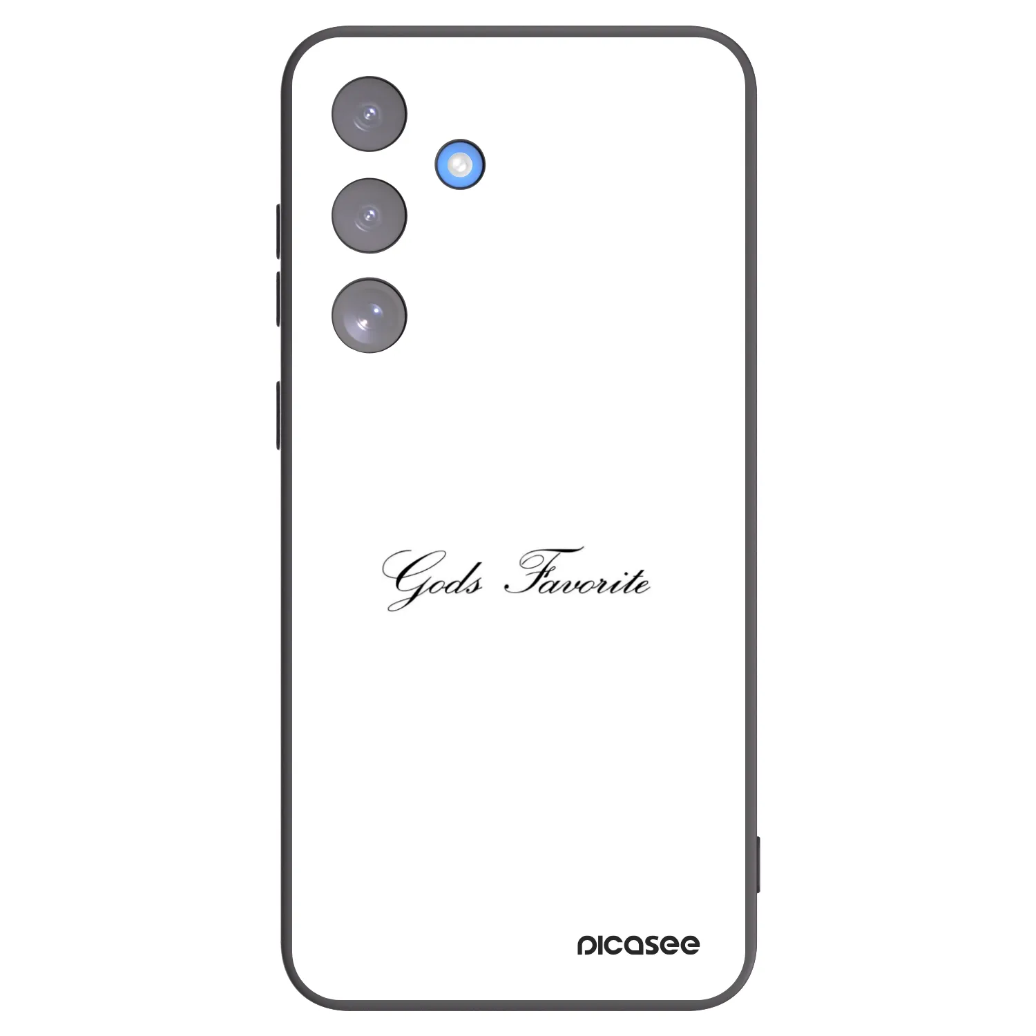 Picasee crna silikonska maskica za Samsung Galaxy S25 FE 5G - Gods Favorite