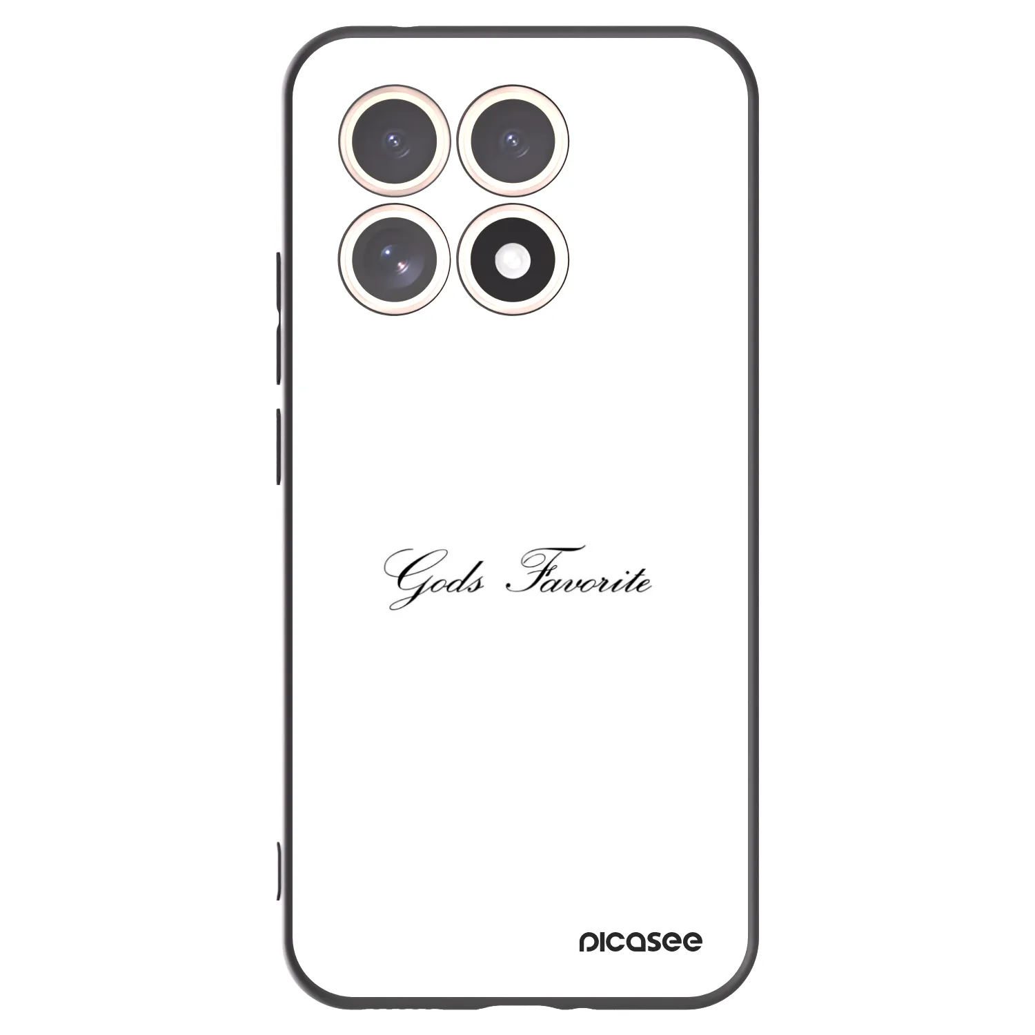 Picasee crna silikonska maskica za Xiaomi 15T - Gods Favorite