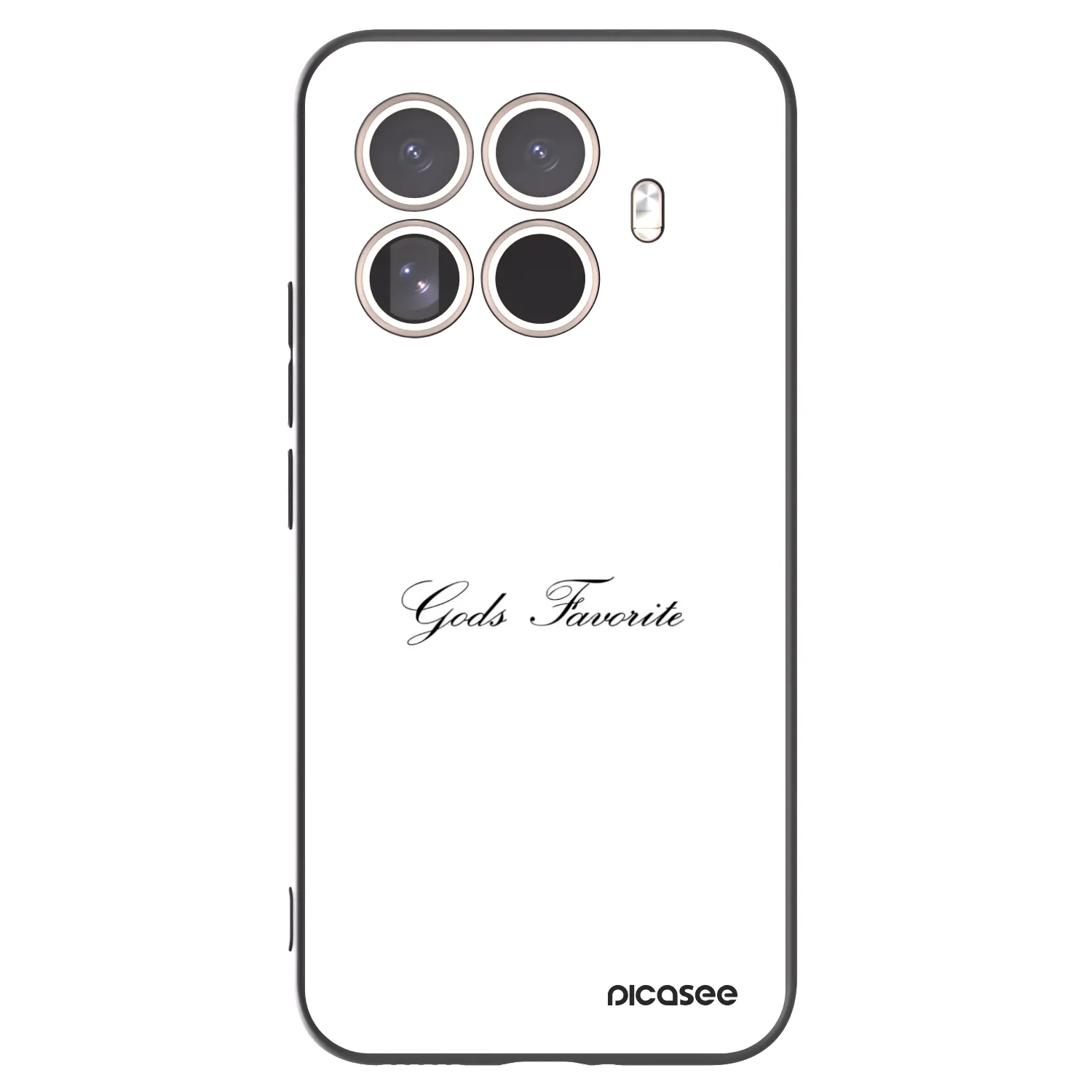 Picasee crna silikonska maskica za Xiaomi 15T Pro - Gods Favorite
