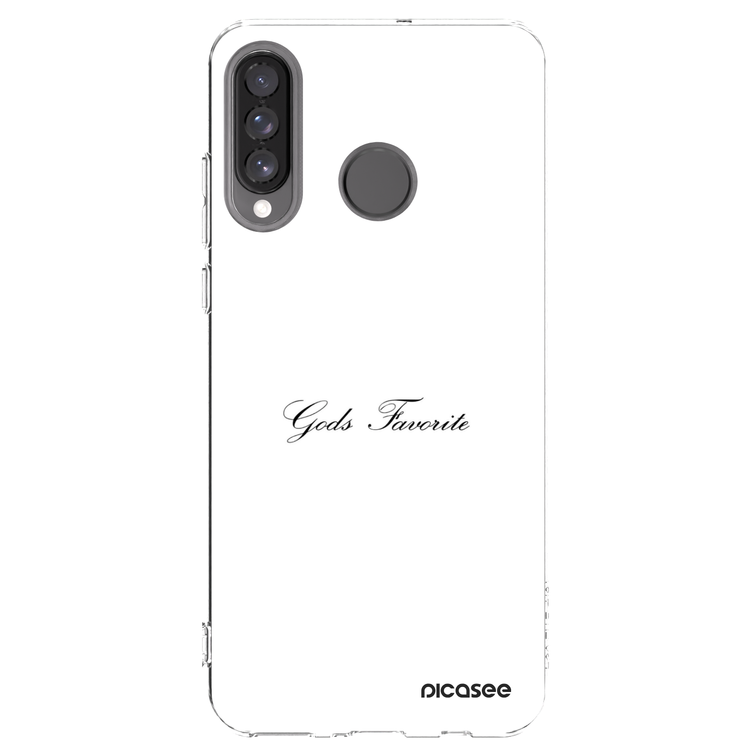 Picasee silikonska prozirna maskica za Huawei P30 Lite - Gods Favorite