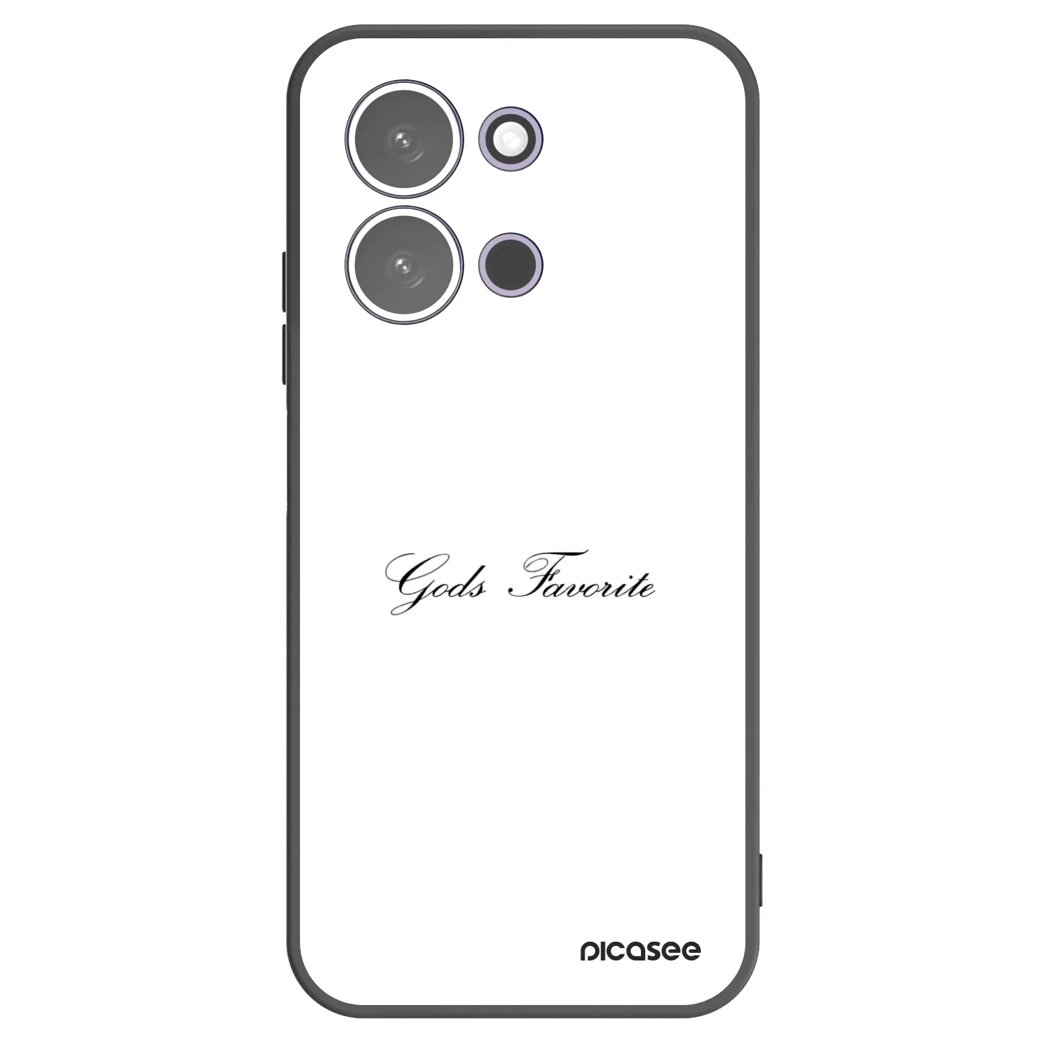 Picasee crna silikonska maskica za Xiaomi Redmi 15C 5G - Gods Favorite