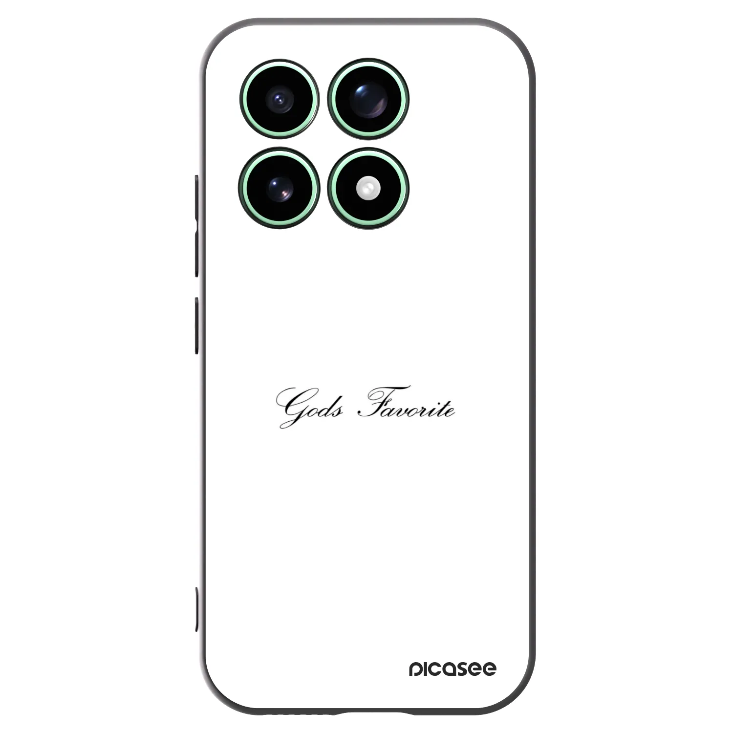Picasee crna silikonska maskica za Xiaomi 17 - Gods Favorite