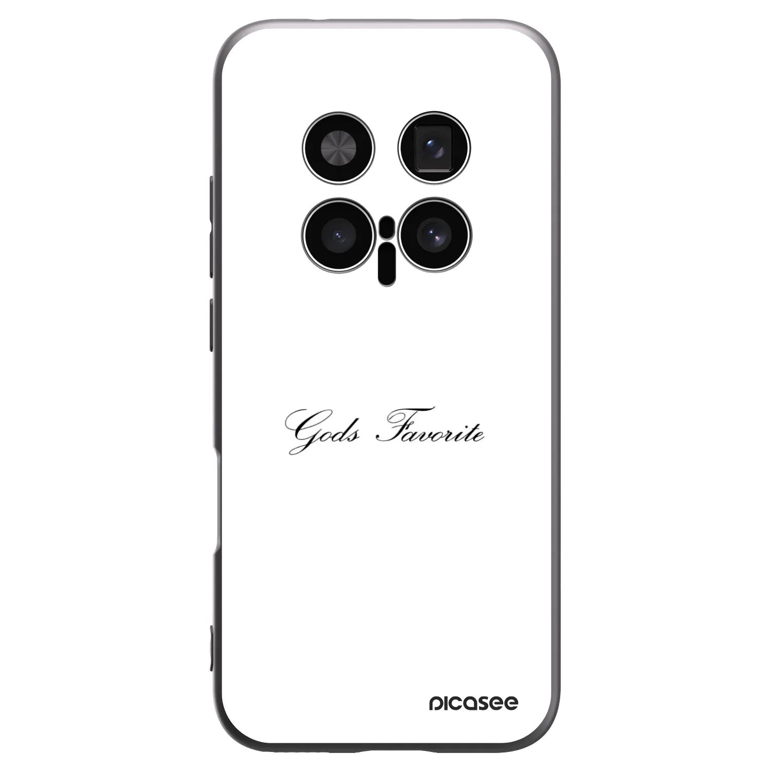 Picasee crna silikonska maskica za Honor Magic8 Pro 5G - Gods Favorite