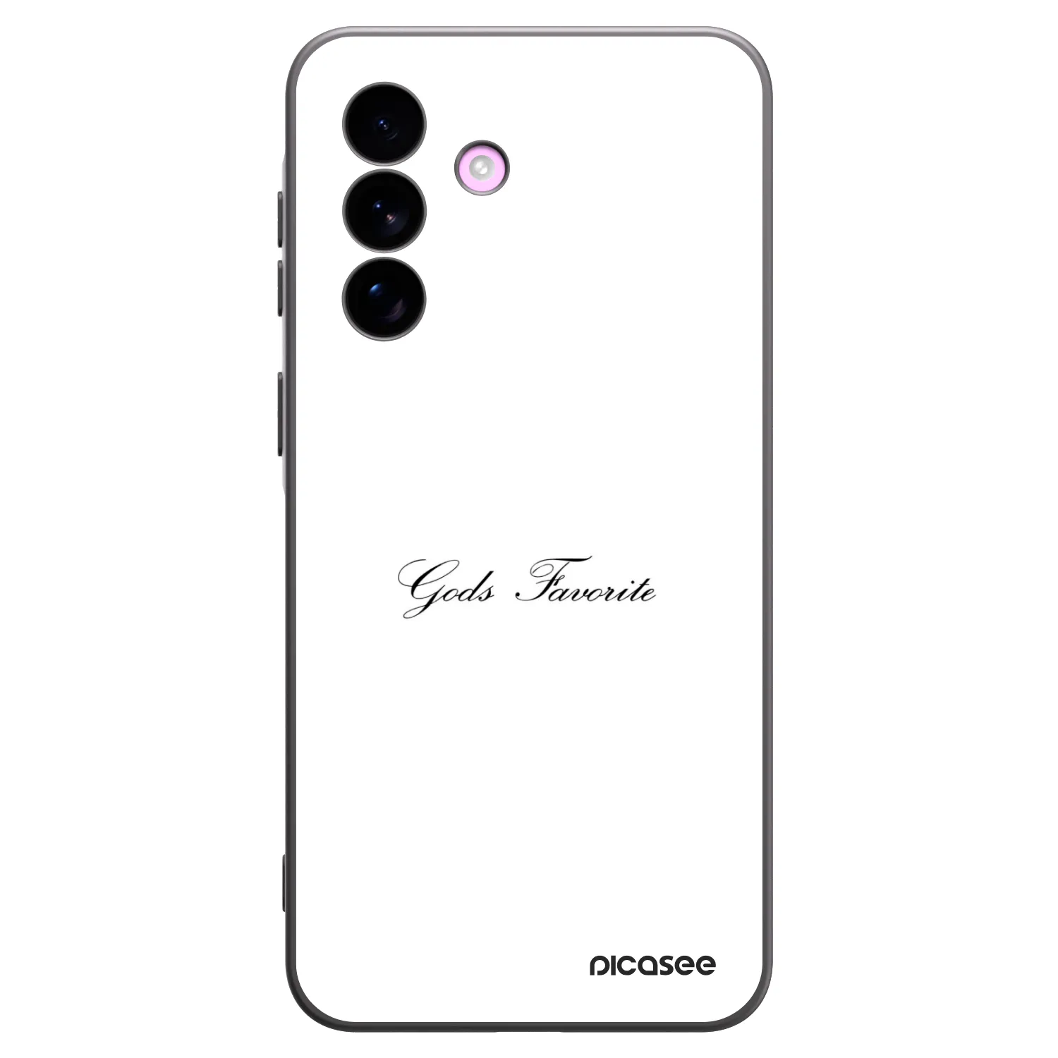 Picasee crna silikonska maskica za Samsung Galaxy A57 5G - Gods Favorite