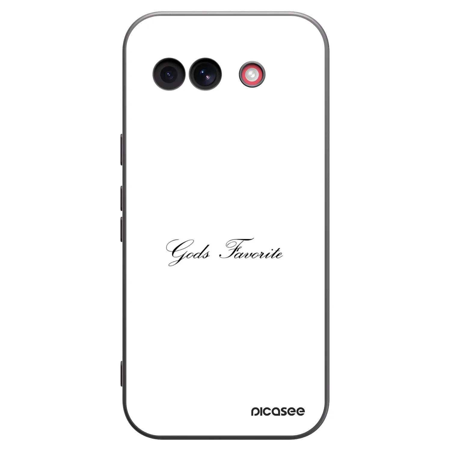 Picasee crna silikonska maskica za Google Pixel 10a - Gods Favorite