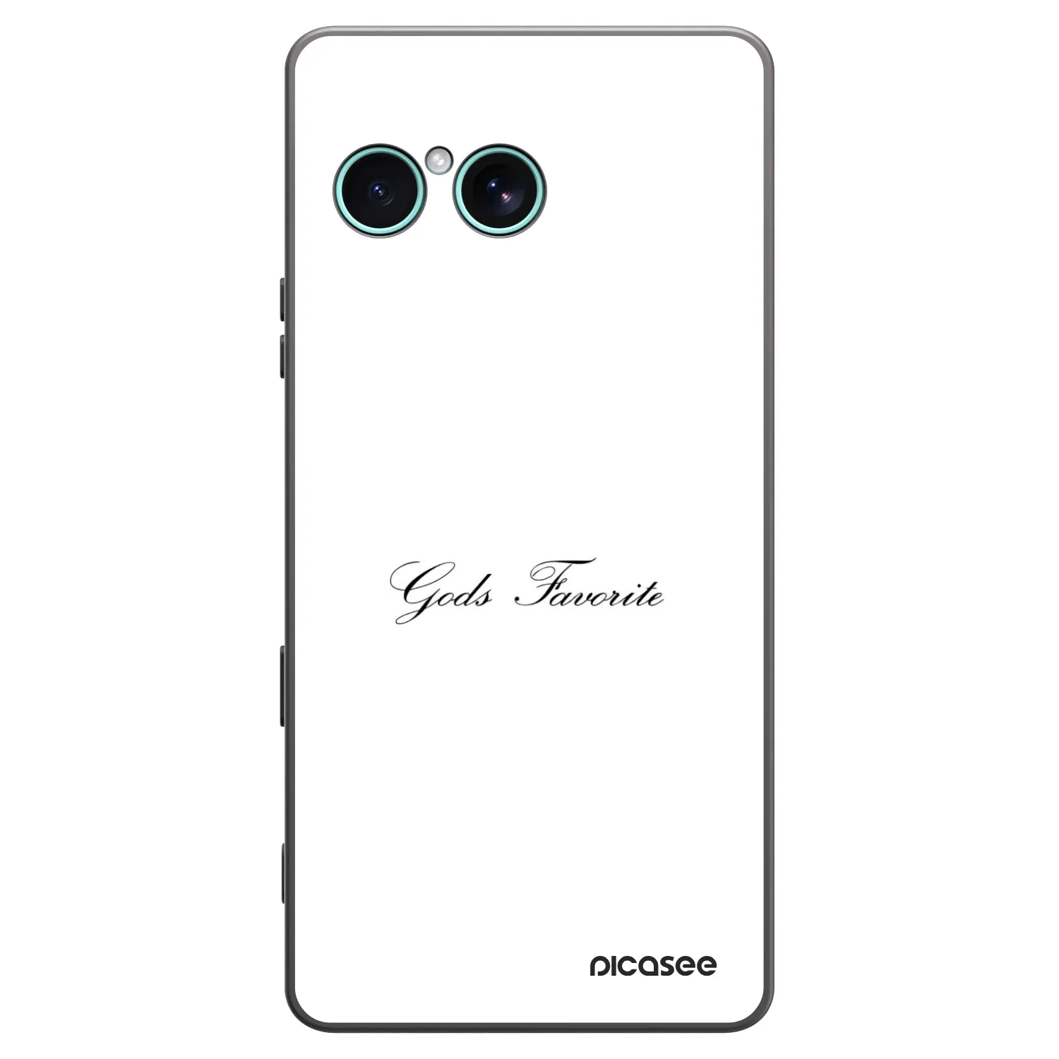 Picasee crna silikonska maskica za Sony Xperia 10 VII - Gods Favorite