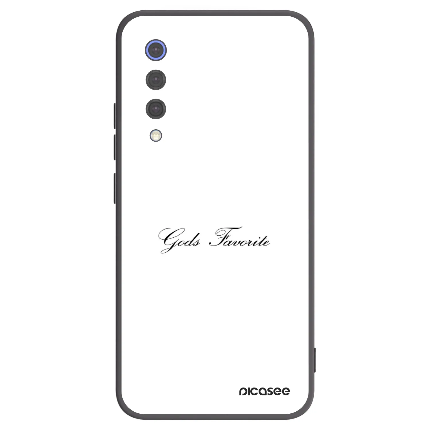 Picasee crna silikonska maskica za Xiaomi Mi 9 SE - Gods Favorite