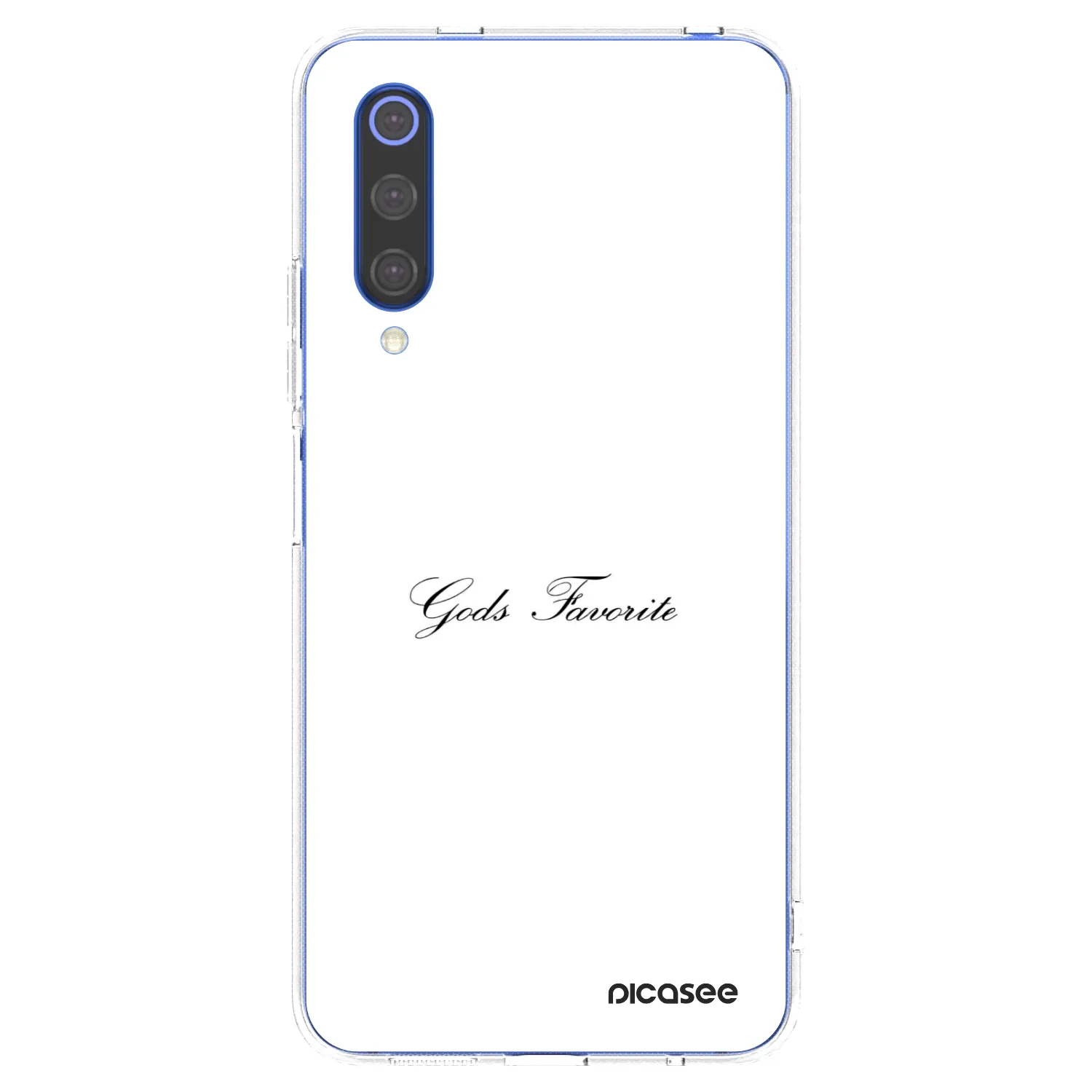 Picasee silikonska prozirna maskica za Xiaomi Mi 9 SE - Gods Favorite