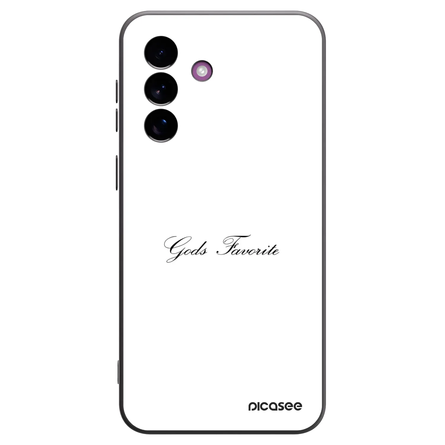 Picasee crna silikonska maskica za Samsung Galaxy A37 - Gods Favorite