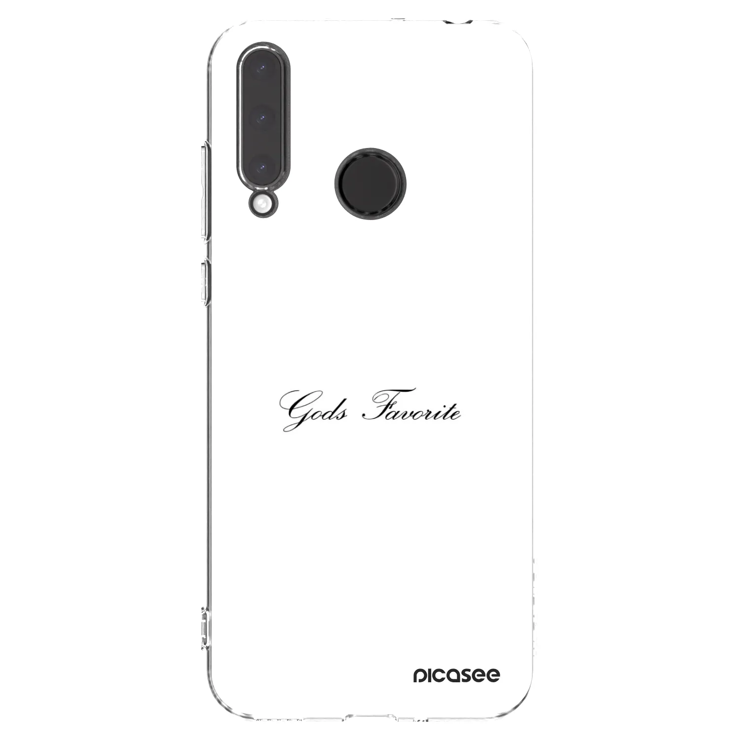 Picasee silikonska prozirna maskica za Honor 20 Lite - Gods Favorite