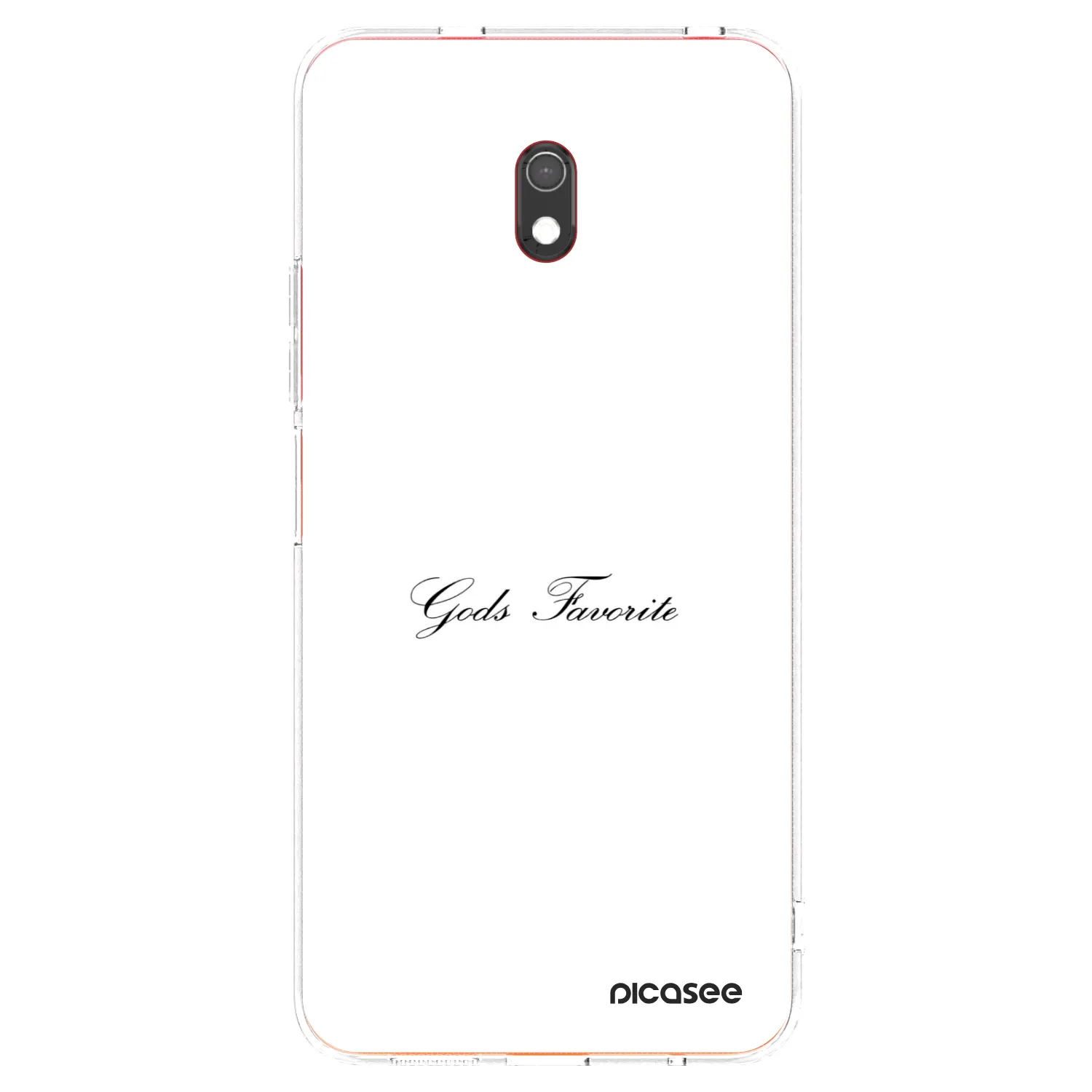 Picasee silikonska prozirna maskica za Xiaomi Redmi 8A - Gods Favorite