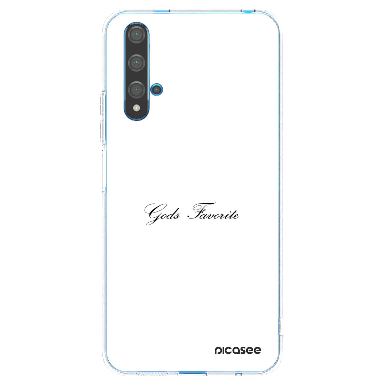 Picasee silikonska prozirna maskica za Huawei Nova 5T - Gods Favorite