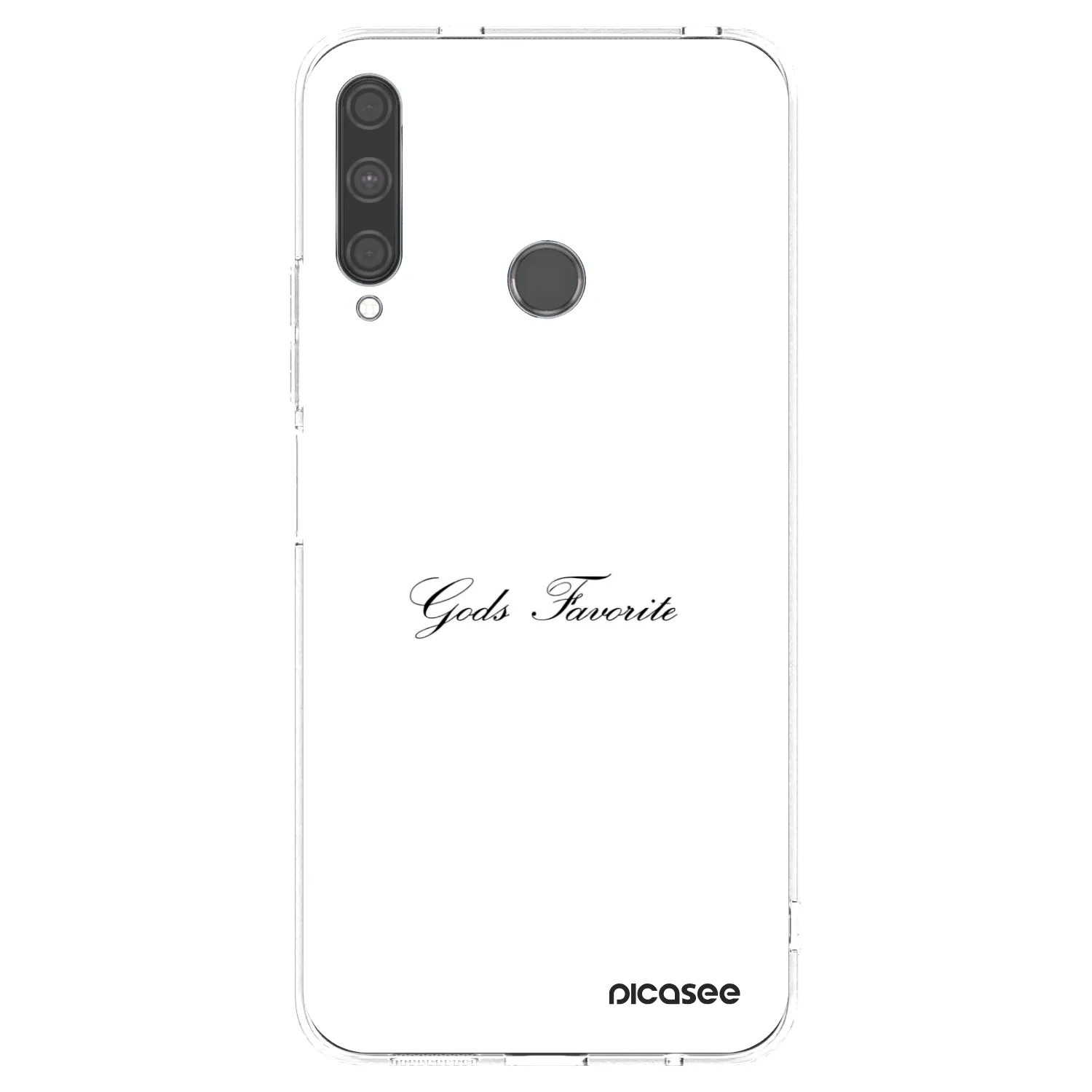 Picasee silikonska prozirna maskica za Huawei P40 Lite E - Gods Favorite