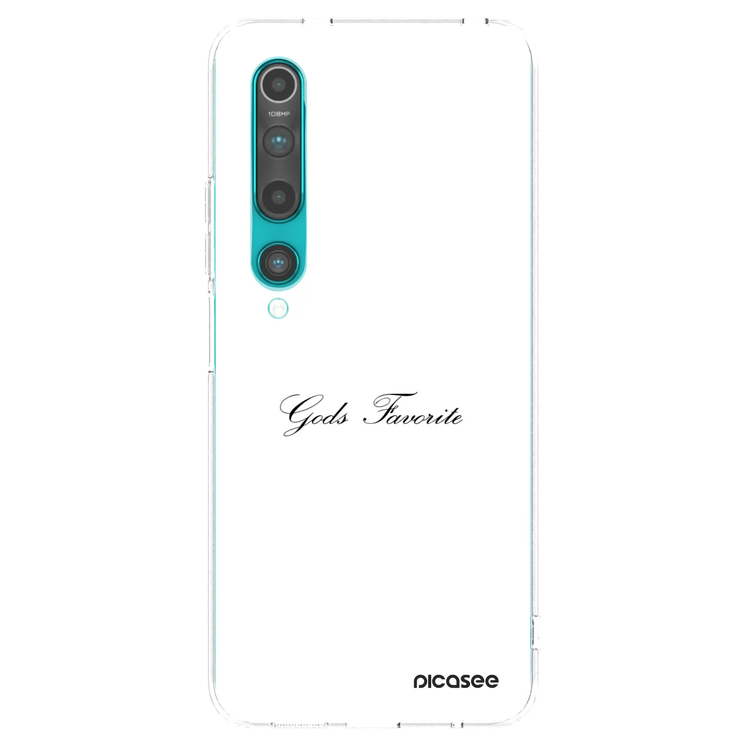 Picasee silikonska prozirna maskica za Xiaomi Mi 10 - Gods Favorite