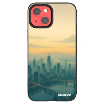 Picasee crna silikonska maskica za Apple iPhone 13 mini - Airplane mode