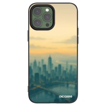 Picasee crna silikonska maskica za Apple iPhone 13 Pro Max - Airplane mode