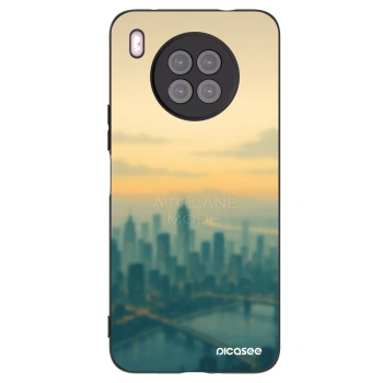 Picasee crna silikonska maskica za Huawei Nova 8i - Airplane mode
