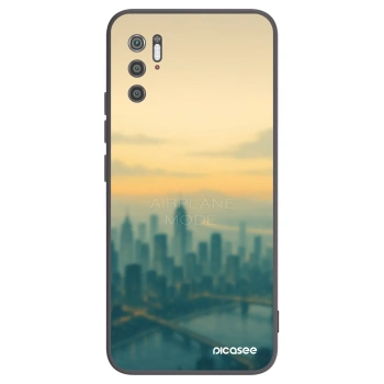 Picasee crna silikonska maskica za Xiaomi Poco M3 Pro 5G - Airplane mode