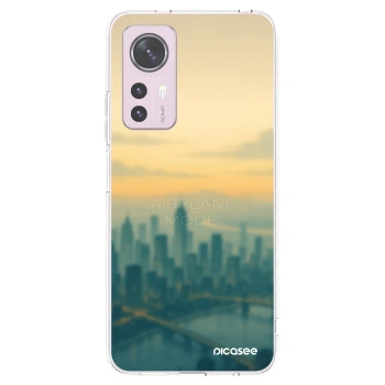 Picasee silikonska prozirna maskica za Xiaomi 12 - Airplane mode