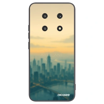 Picasee crna silikonska maskica za Honor Magic4 Lite 5G - Airplane mode