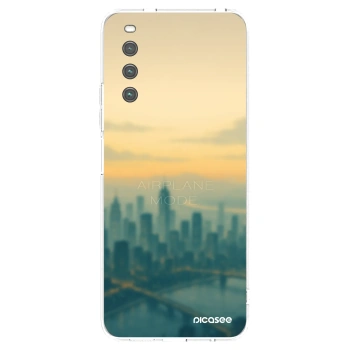 Picasee silikonska prozirna maskica za Sony Xperia 10 IV 5G - Airplane mode