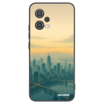 Picasee crna silikonska maskica za Xiaomi Poco X5 - Airplane mode