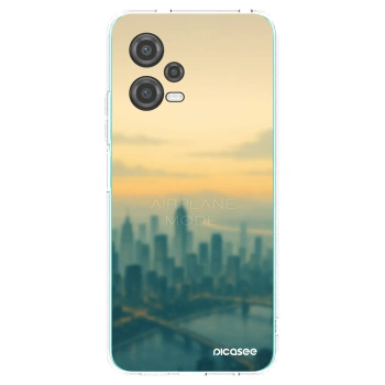 Picasee silikonska prozirna maskica za Xiaomi Poco X5 - Airplane mode