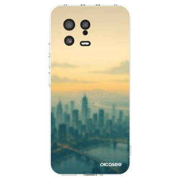Picasee silikonska prozirna maskica za Xiaomi 13 - Airplane mode