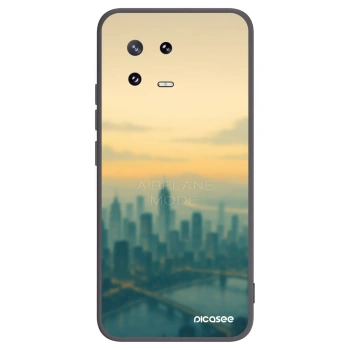Picasee crna silikonska maskica za Xiaomi 13 Pro - Airplane mode