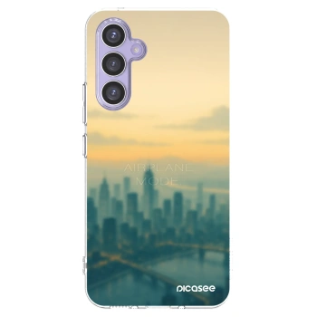 Picasee silikonska prozirna maskica za Samsung Galaxy A54 5G A546B - Airplane mode