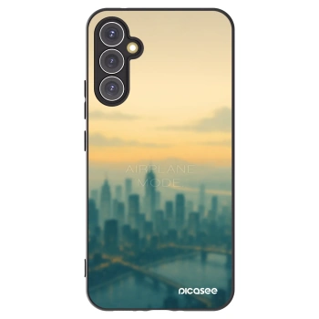 Picasee crna silikonska maskica za Samsung Galaxy A34 5G A346B - Airplane mode