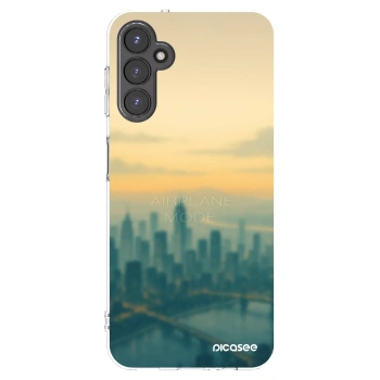 Picasee silikonska prozirna maskica za Samsung Galaxy A14 4G A145R - Airplane mode