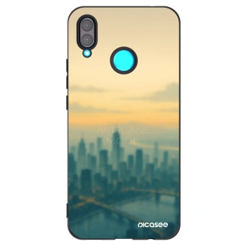 Picasee crna silikonska maskica za Huawei Nova 3 - Airplane mode