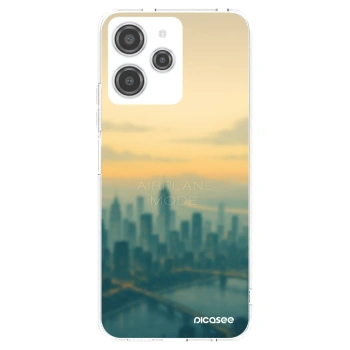 Picasee silikonska prozirna maskica za Xiaomi Redmi 12 4G - Airplane mode