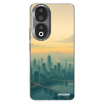 Picasee silikonska prozirna maskica za Honor 90 5G - Airplane mode