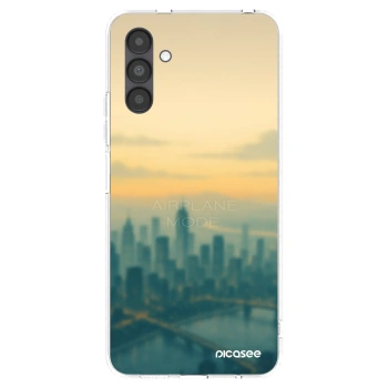 Picasee silikonska prozirna maskica za Samsung Galaxy A04s A047F - Airplane mode