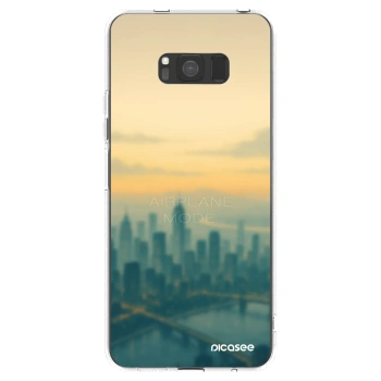 Picasee silikonska prozirna maskica za Samsung Galaxy A73 5G - Airplane mode