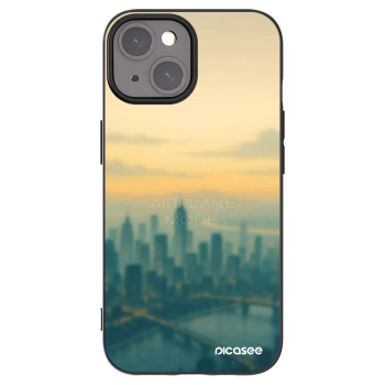 Picasee crna silikonska maskica za Apple iPhone 15 - Airplane mode